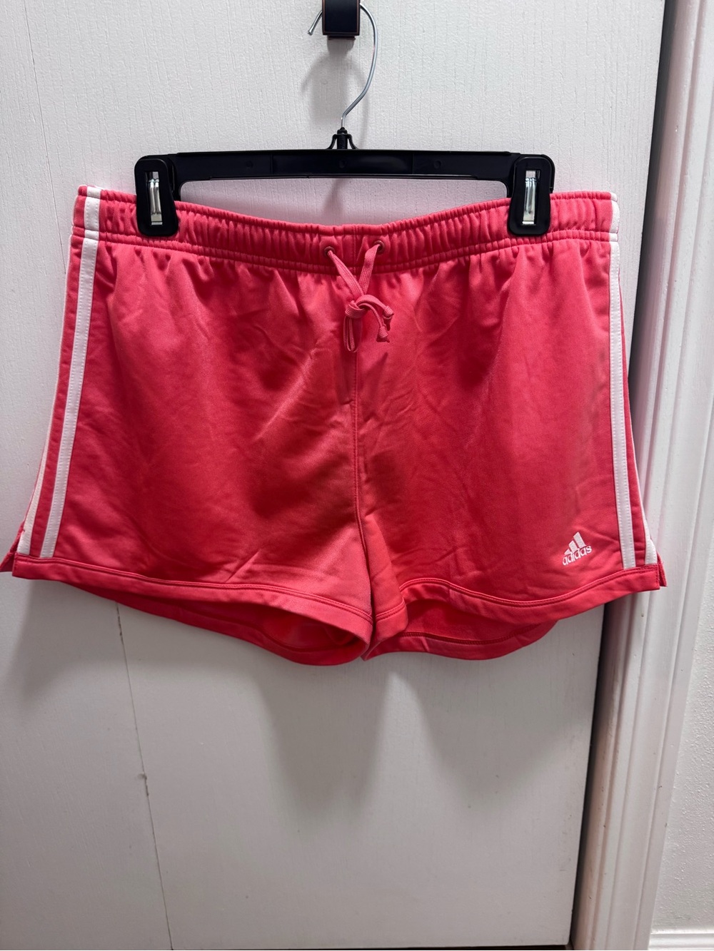 adidas Coral Pink Athletic Shorts